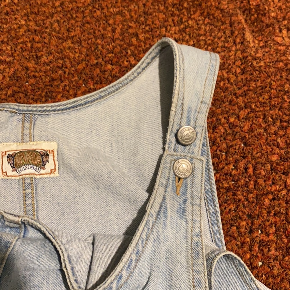 🪷 Vintage Light Wash Nevada Denim Jumper Dress 🪷